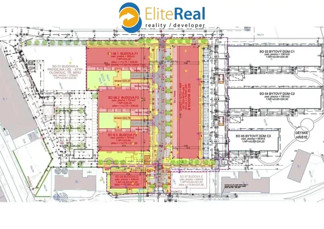 Prodej bytu 2+kk, Olomouc, Třída Jiřího Pelikána, 72 m2