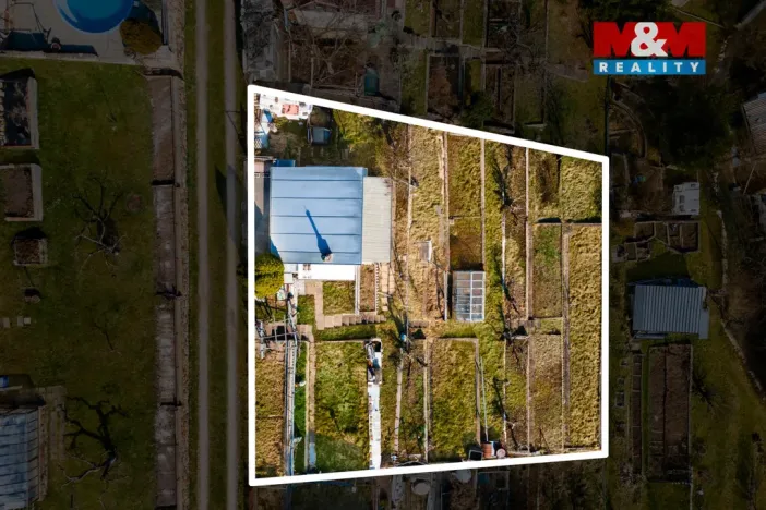 Prodej zahrady, Beroun, Višňovka, 441 m2