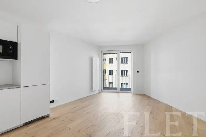 Pronájem bytu 1+kk, Praha - Vršovice, Krymská, 30 m2