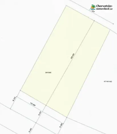 Prodej pozemku pro bydlení, Vidalići, Chorvatsko, 445 m2