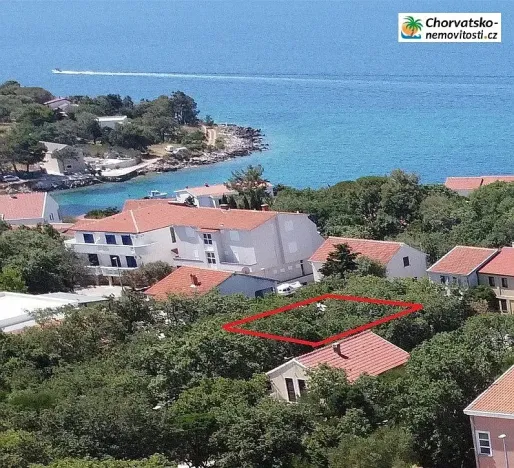 Prodej pozemku pro bydlení, Vrbnik, Chorvatsko, Ulica Potočina, 463 m2