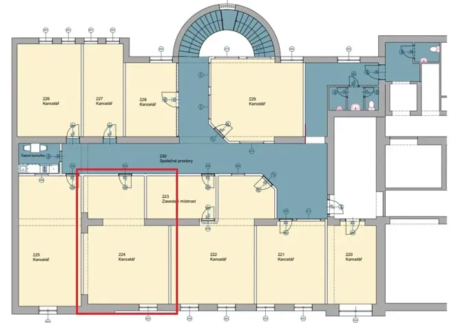 Pronájem obchodního prostoru, Frýdek-Místek, tř. T. G. Masaryka, 42 m2