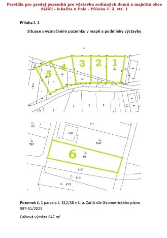 Prodej pozemku pro bydlení, Záříčí, 880 m2