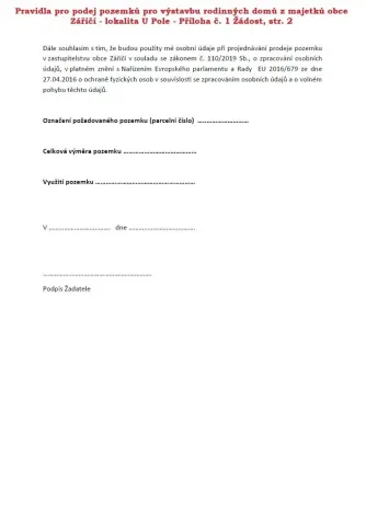 Prodej pozemku pro bydlení, Záříčí, 932 m2