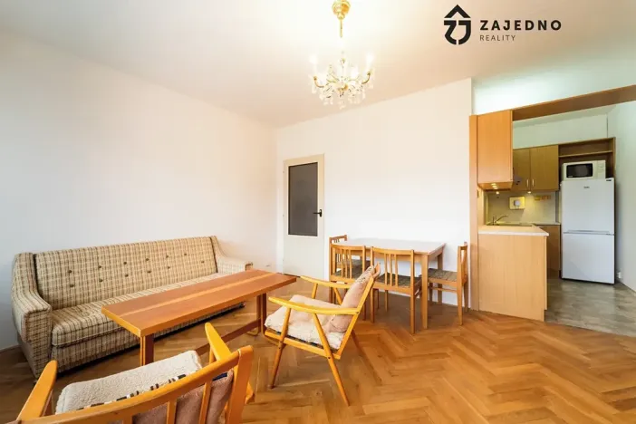 Pronájem bytu 2+kk, Brno, Vltavská, 47 m2