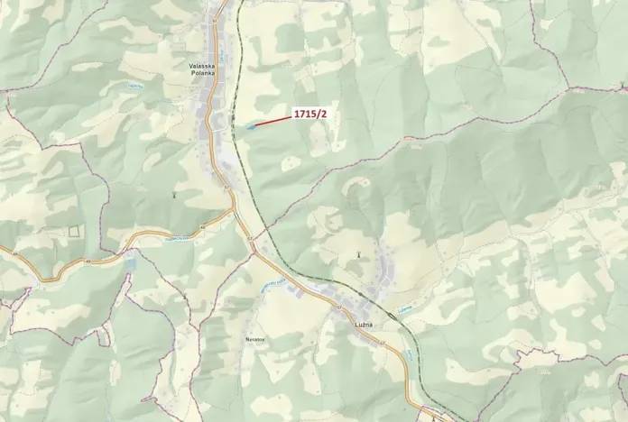 Dražba lesa, Valašská Polanka, 2632 m2