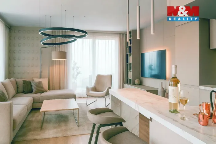 Prodej bytu 3+1, Praha - Hlubočepy, Pod třešněmi, 68 m2