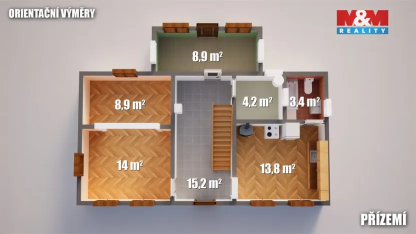 Prodej rodinného domu, Děčín - Děčín XVII-Jalůvčí, Sv. Čecha, 160 m2