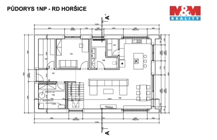Prodej pozemku pro bydlení, Horšice, 1329 m2