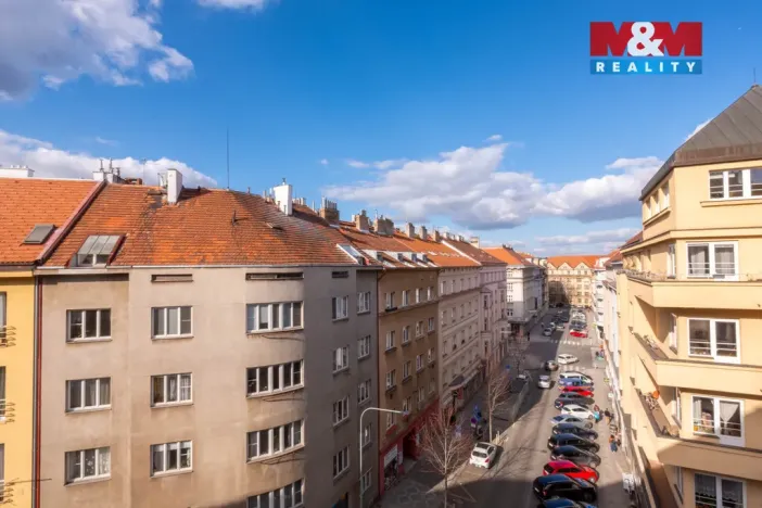 Pronájem bytu 1+kk, Praha - Dejvice, Kafkova, 33 m2