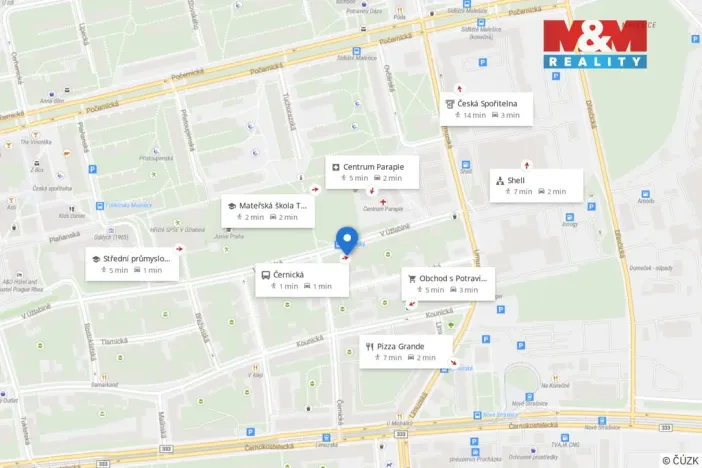 Pronájem bytu 2+kk, Praha - Strašnice, V úžlabině, 51 m2