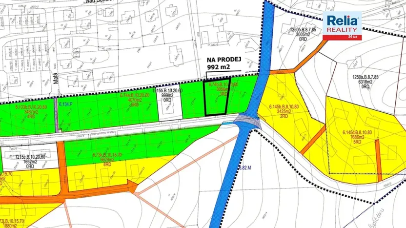 Prodej pozemku pro bydlení, Liberec, 992 m2