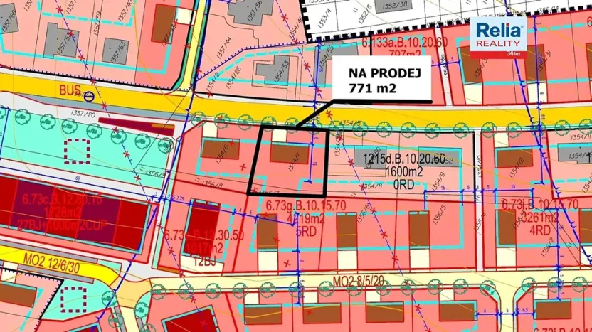 Prodej pozemku pro bydlení, Liberec, 771 m2