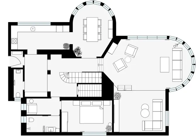 Prodej ubytování, Mnichovice, Skuhrovecká, 491 m2