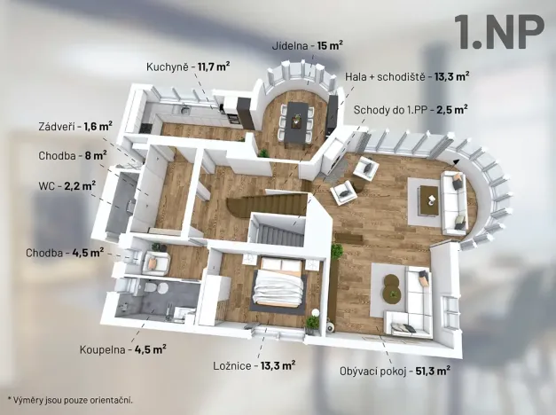 Prodej ubytování, Mnichovice, Skuhrovecká, 491 m2