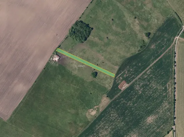 Prodej louky, Roštění, 3502 m2