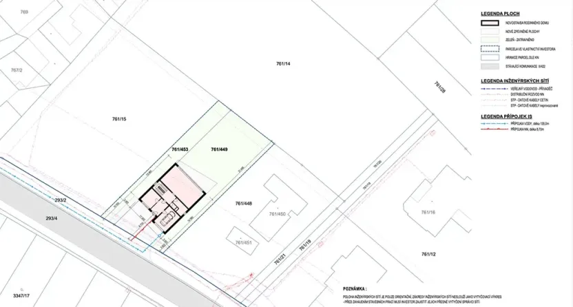 Prodej pozemku pro bydlení, Kyjov, 745 m2