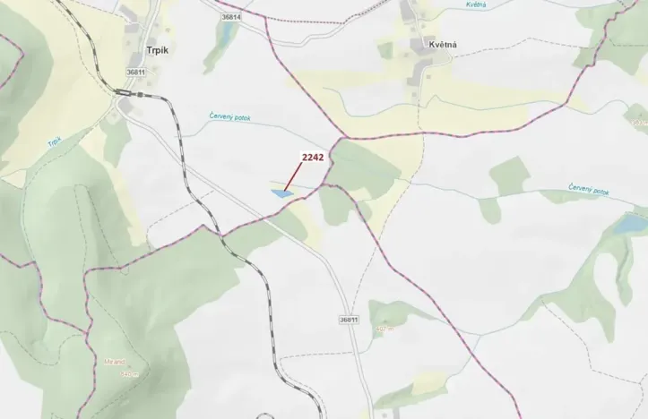 Dražba lesa, Trpík, 3972 m2