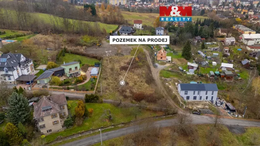 Prodej pozemku pro bydlení, Děčín, V Lukách, 1477 m2
