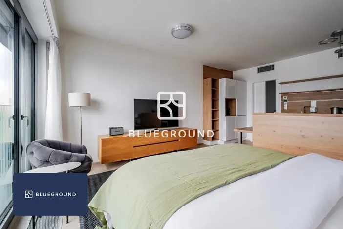 Pronájem bytu 1+kk, Praha - Žižkov, Olšanská, 35 m2