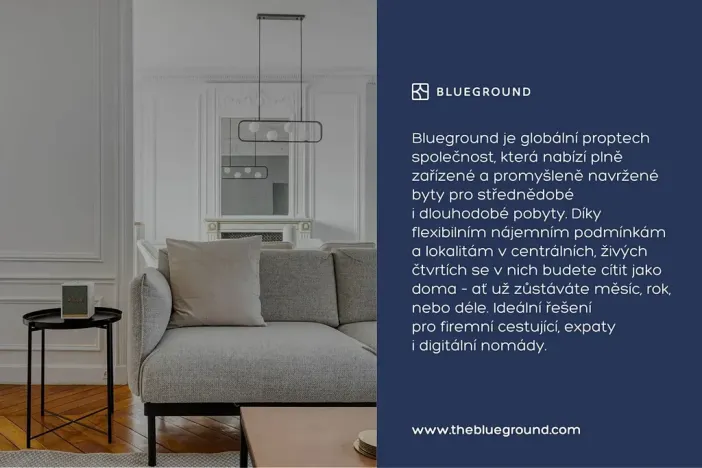 Pronájem bytu 1+kk, Praha - Bubeneč, Veletržní, 37 m2