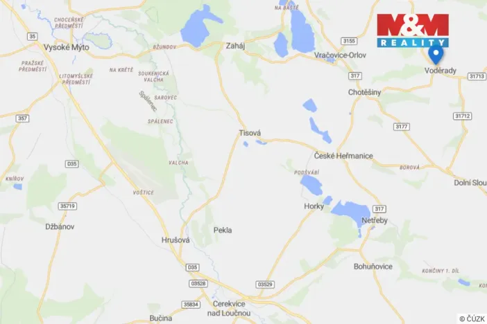 Prodej rodinného domu, Voděrady, 80 m2