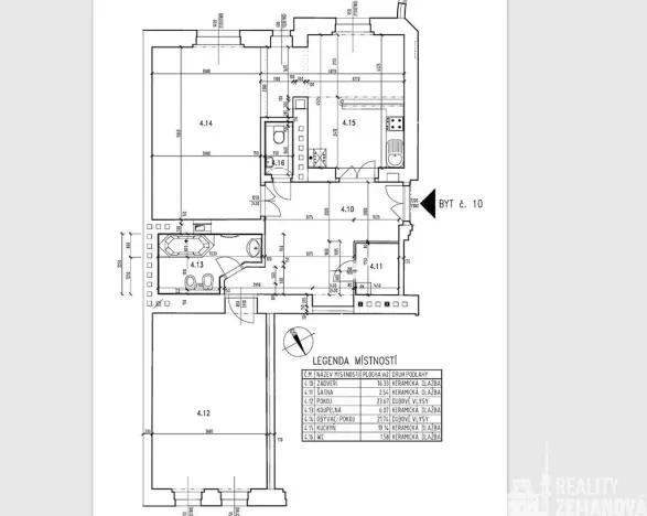 Pronájem bytu 2+kk, Praha - Vinohrady, Mánesova, 91 m2