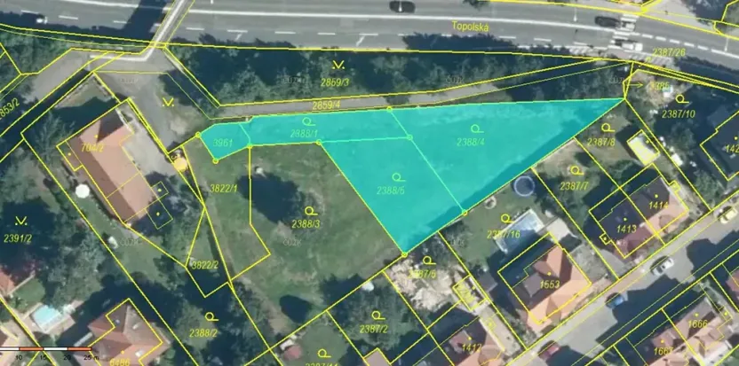 Prodej pozemku pro bydlení, Chrudim, Na Valech, 1181 m2