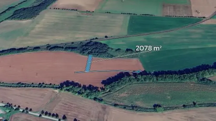 Prodej pole, Lázně Bělohrad, 1361 m2