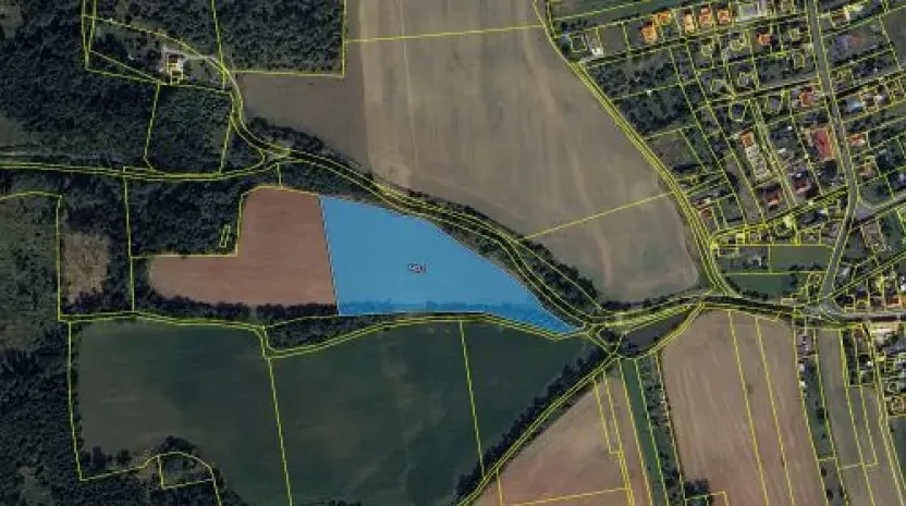 Prodej podílu pole, Blatno, 9354 m2