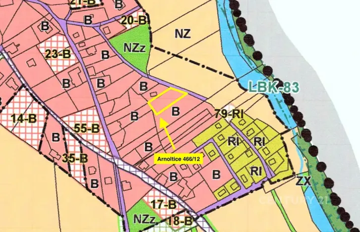 Prodej pozemku, Arnoltice, 924 m2