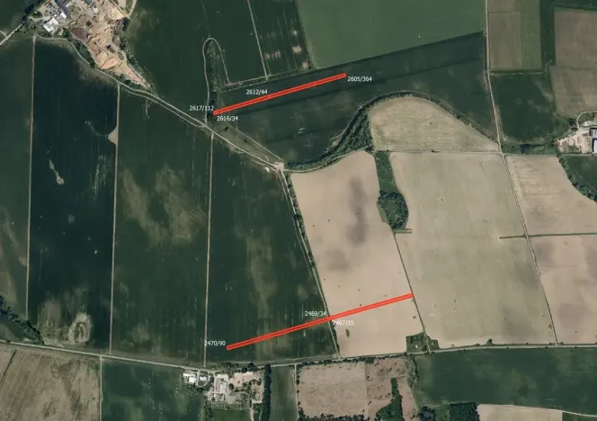 Prodej pole, Ratíškovice, 11736 m2