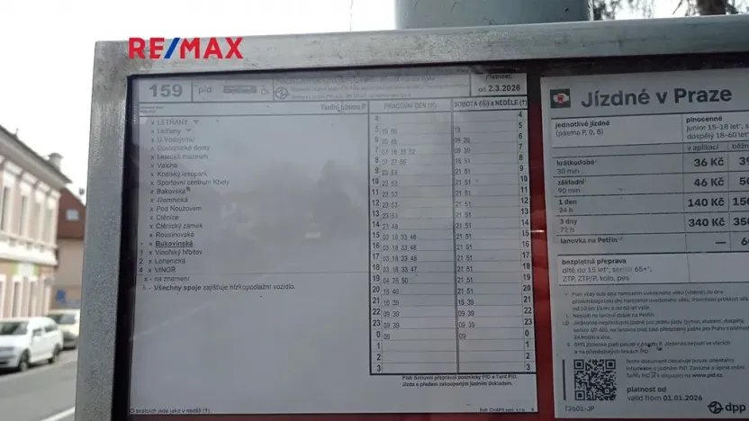 Pronájem bytu 3+kk, Praha - Vinoř, Uherská, 72 m2