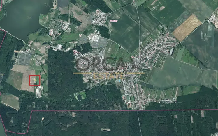 Prodej podílu pozemku, Dubňany, 152 m2