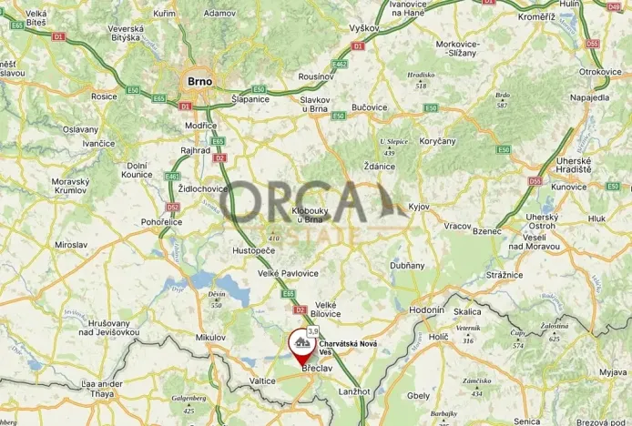 Prodej pole, Břeclav, 2440 m2