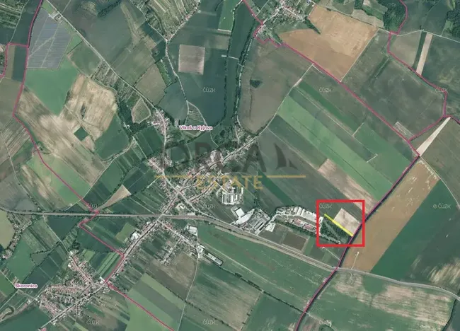 Prodej podílu pole, Vlkoš, 629 m2