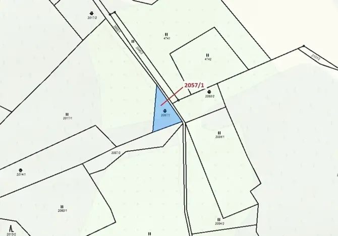 Dražba pozemku, Slopné, 295 m2