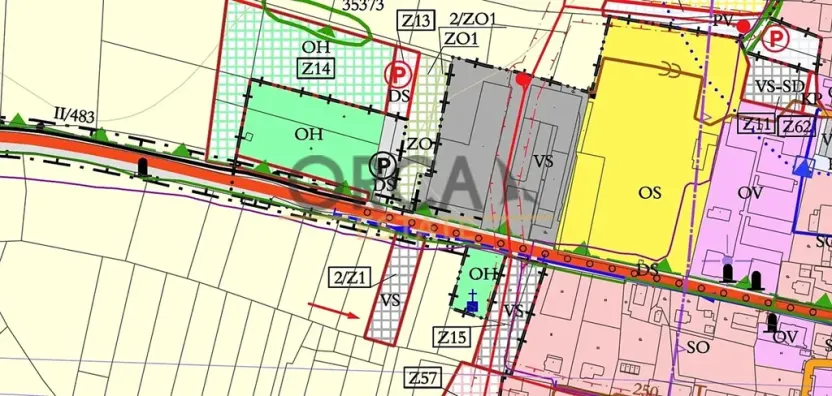 Prodej komerčního pozemku, Mořkov, 1923 m2