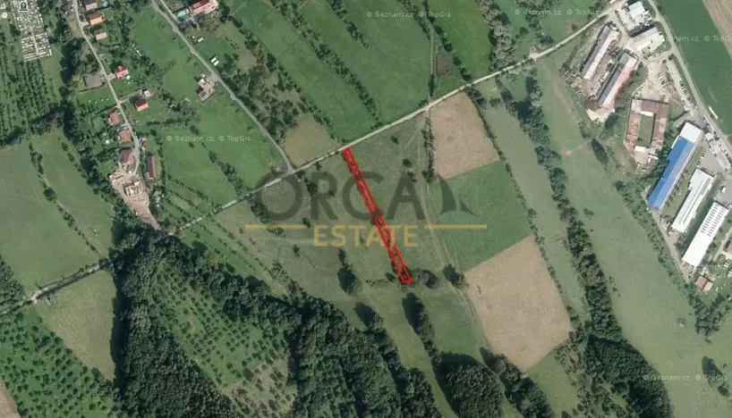 Prodej louky, Březnice, 839 m2