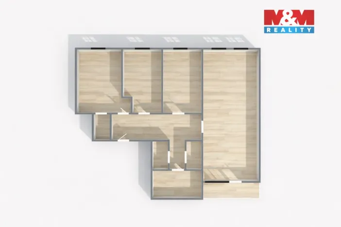 Prodej bytu 4+kk, Přelouč, Československé armády, 120 m2