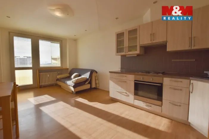 Pronájem bytu 1+kk, Hradec Králové - Nový Hradec Králové, Jana Masaryka, 35 m2