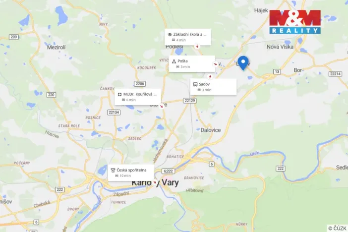 Prodej pozemku pro bydlení, Sadov - Lesov, 4925 m2