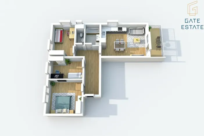 Prodej bytu 4+kk, Všechovice, 75 m2