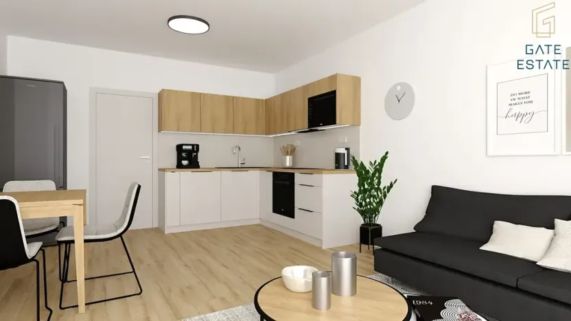 Pronájem bytu 2+kk, Bystřice pod Hostýnem, Sídliště, 52 m2