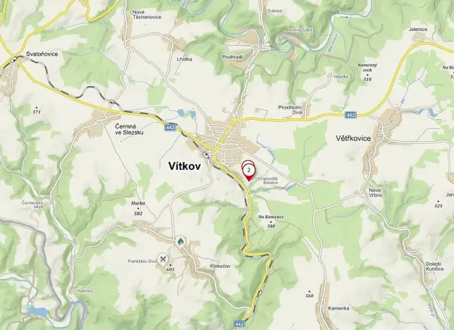 Prodej pozemku, Vítkov, 5357 m2