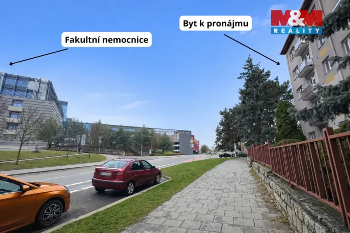 Pronájem bytu 2+1, Olomouc - Nová Ulice, Hněvotínská, 54 m2