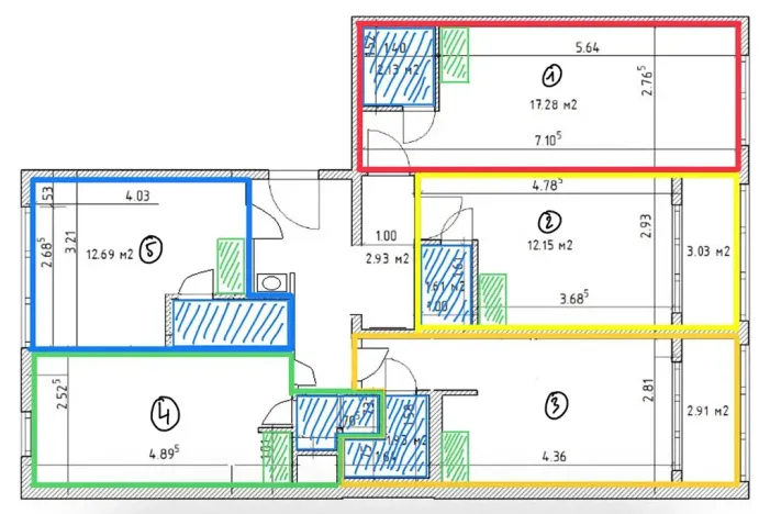 Prodej bytu 5+kk, Praha, Hviezdoslavova, 105 m2