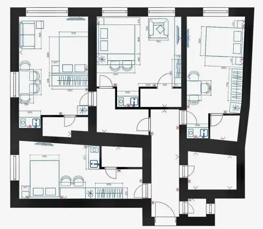 Prodej bytu 4+kk, Praha - Nové Město, náměstí I. P. Pavlova, 115 m2