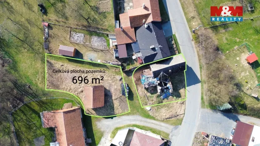 Prodej pozemku, Loukov, 696 m2
