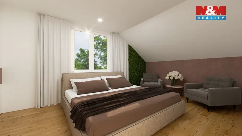 Prodej ubytování, Březí, Na štěrkách, 208 m2